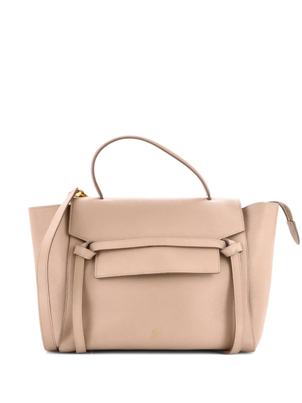 Celine Pre-Owned Belt Bag Textured Leather Mini shoulder bag - Neutrals