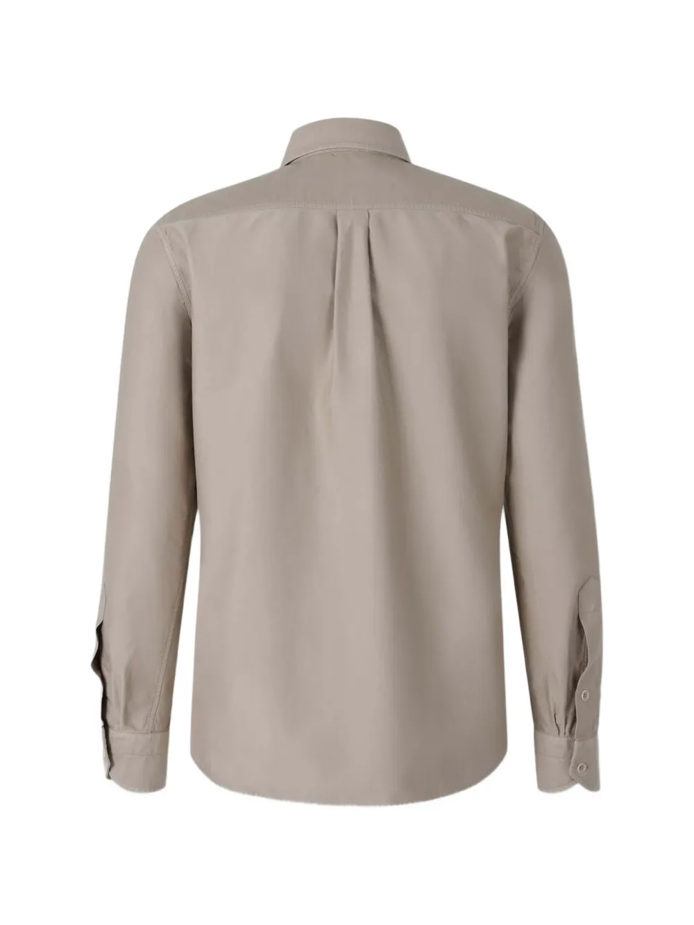 TOM FORD Overhemd met klepzakken met knopen Beige