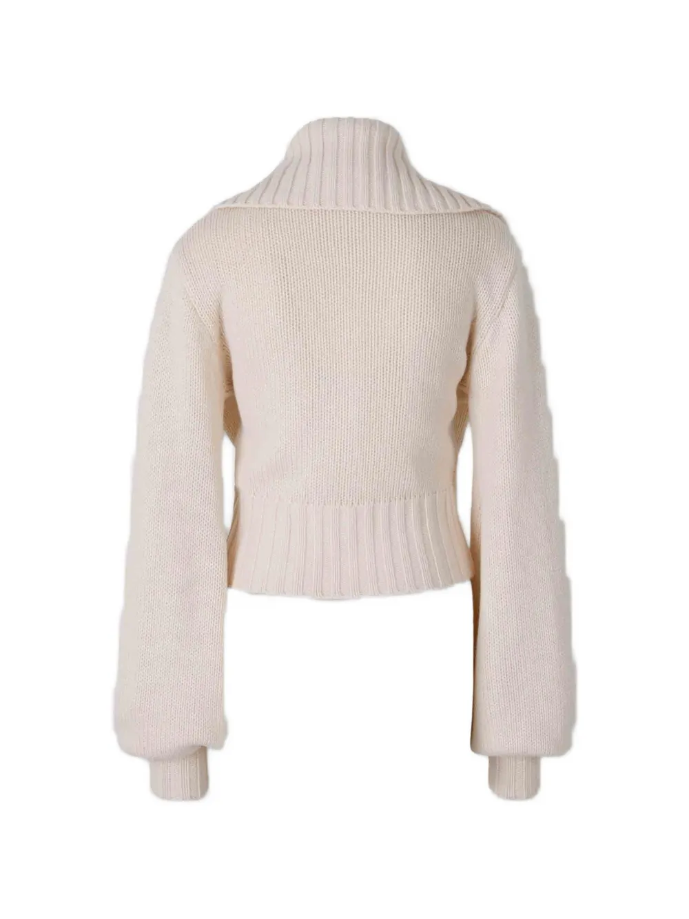 ZIMMERMANN Ribgebreid vest Beige