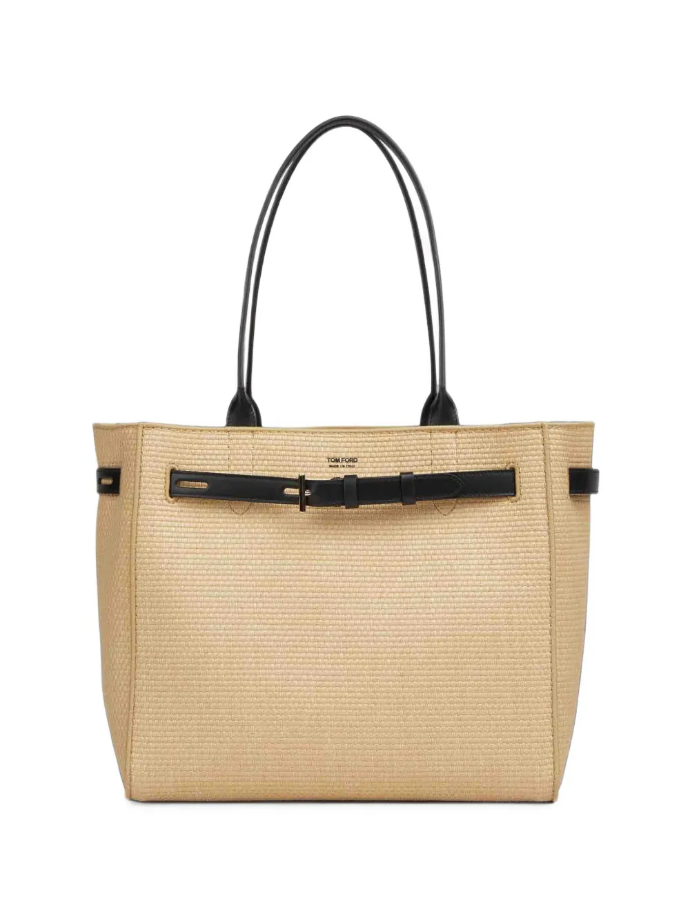 TOM FORD Audrey buckled tote bag - Toni neutri
