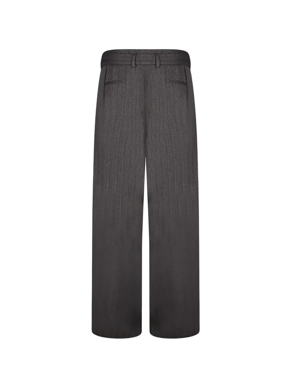 Emporio Armani Broek met krijtstreep Grijs