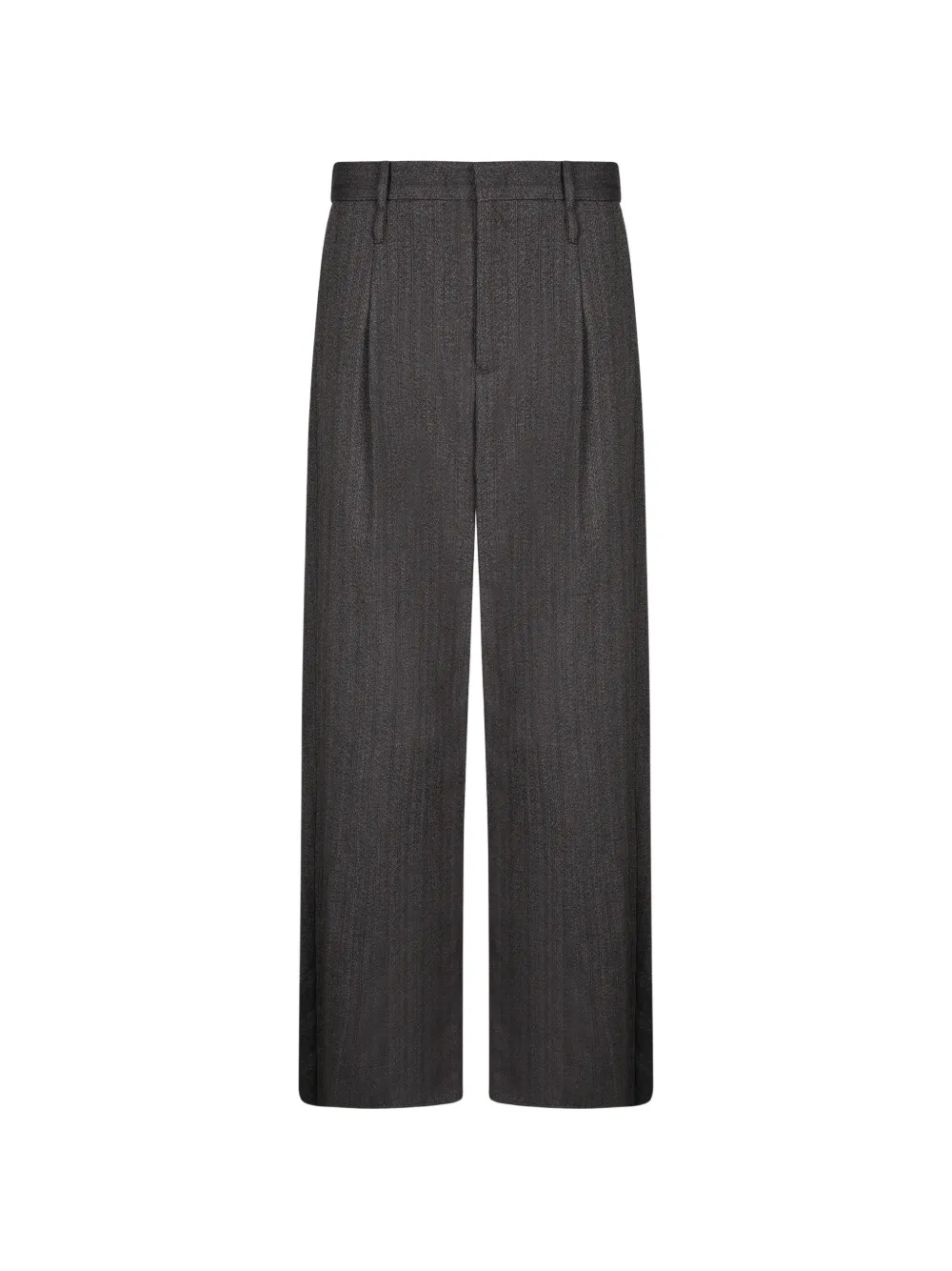 Emporio Armani pinstripe-pattern pleated trousers