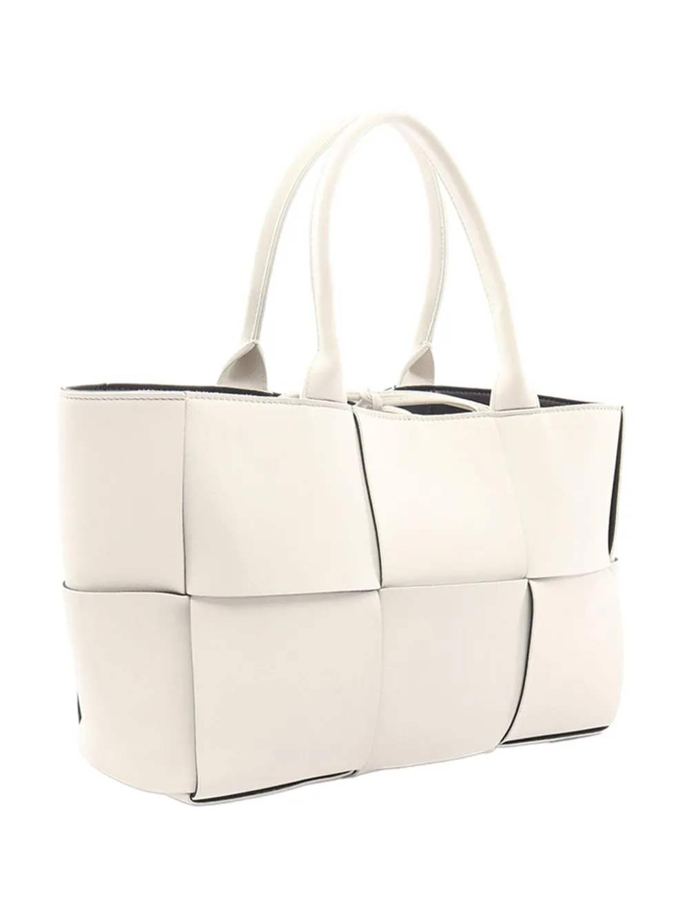 Bottega Veneta Pre-Owned 2012-2026 Medium Nappa Maxi Intrecciato Arco tote bag - Bianco