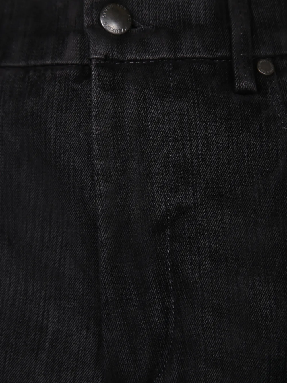 7 For All Mankind Straight jeans met vervaagd effect Zwart