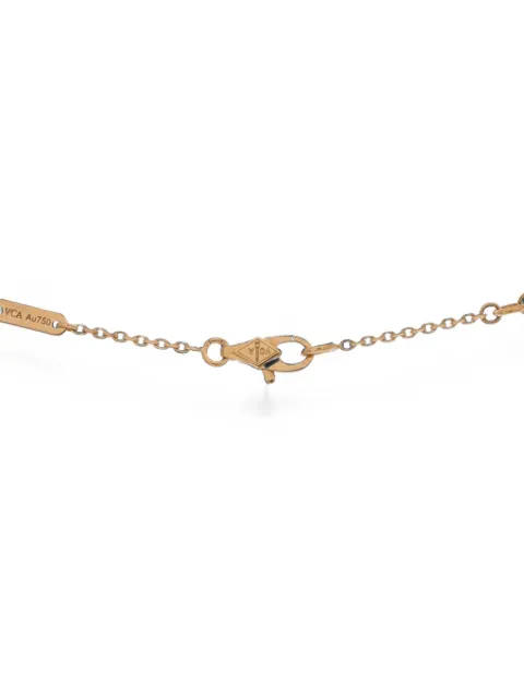 Van Cleef & Arpels Pre-Owned collar Frivole mini en oro amarillo de 18 ct con diamantes