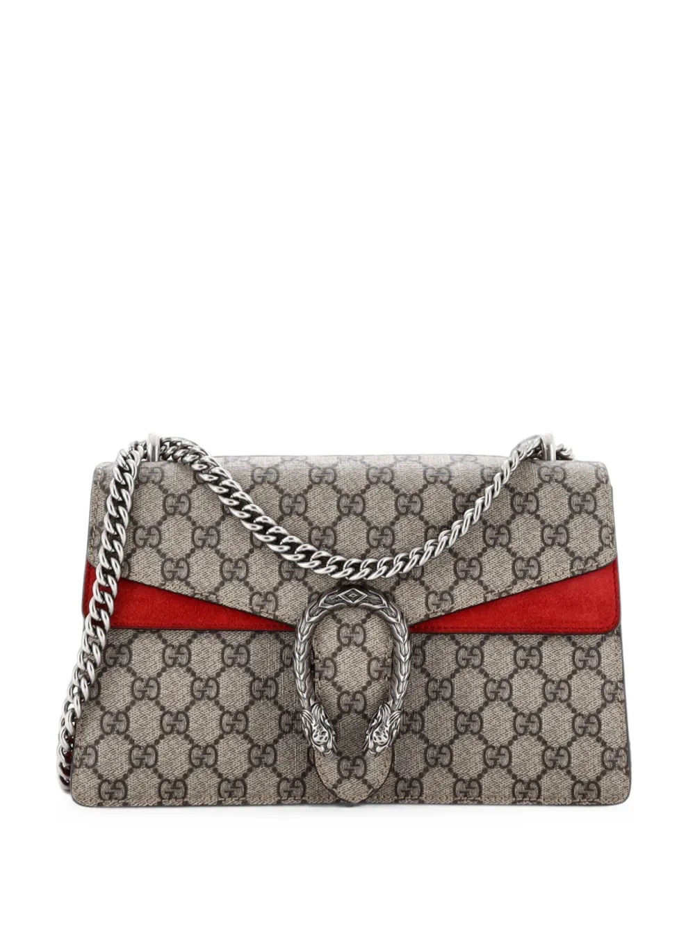 Gucci Pre-Owned Dionysus Bag GG Coated Canvas Small shoulder bag - Marrone