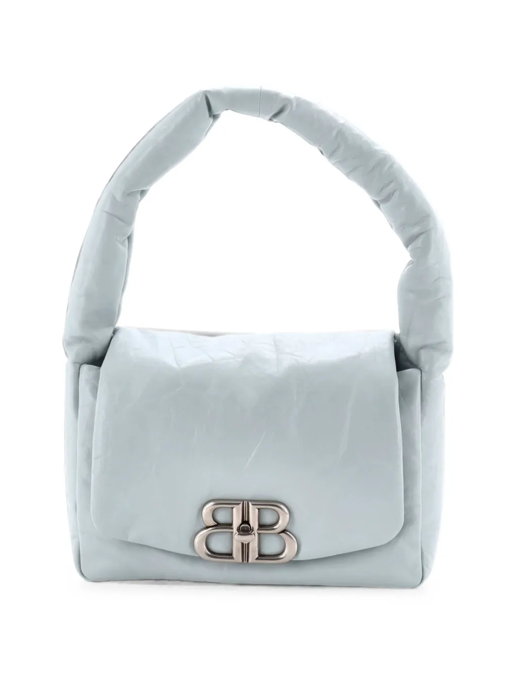 Balenciaga Pre-Owned Monaco Sling Bag Padded Leather Small shoulder bag - Blu