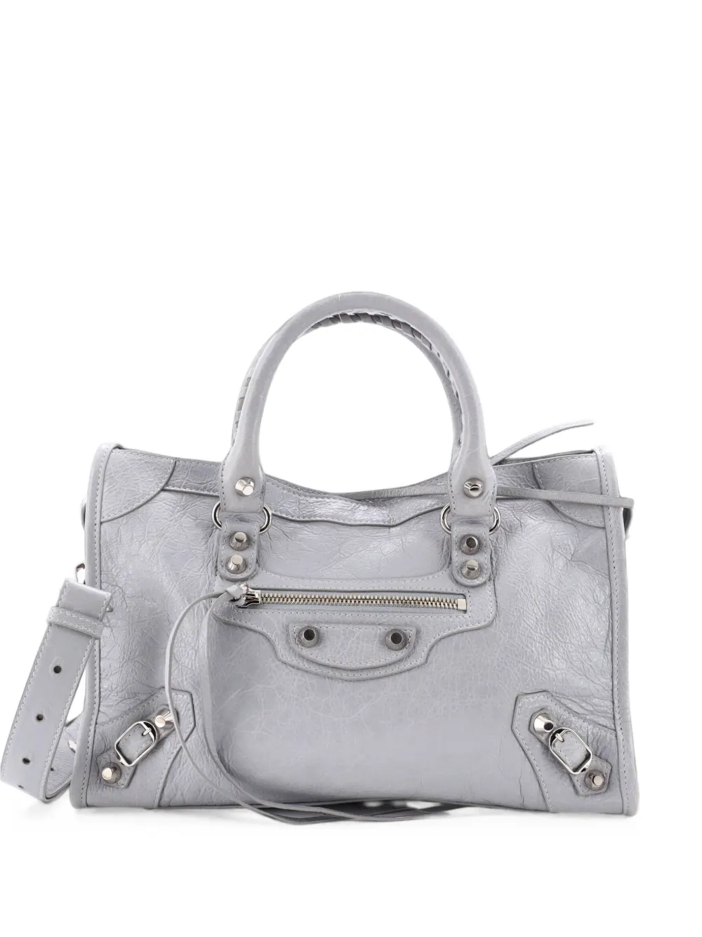 Balenciaga Pre-Owned Le City Bag Leather Small tote bag - Grigio