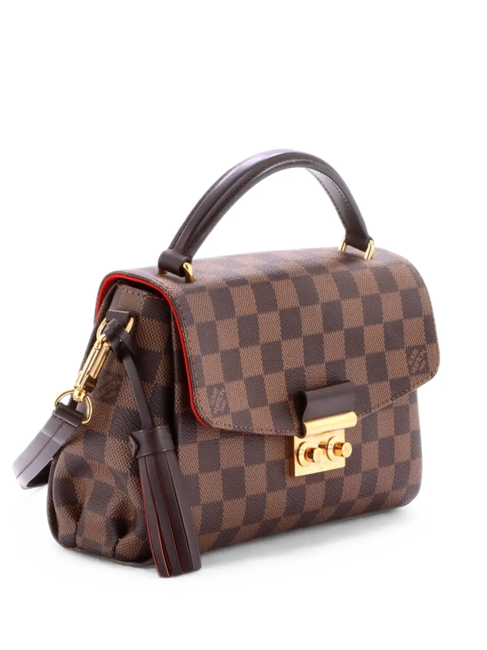 Louis Vuitton Pre-Owned Croisette Handbag Damier crossbody bag - Brown