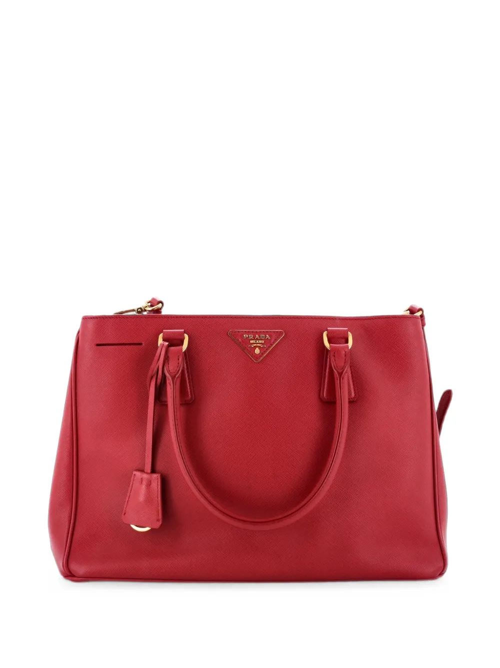 Prada Pre-Owned Gardener's Saffiano Leather Medium tote bag - Rosso