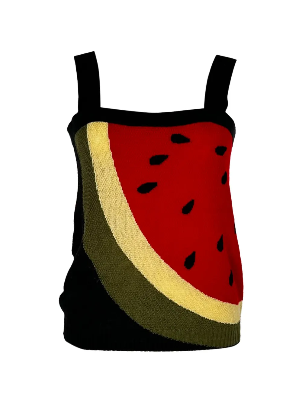 Loewe Pre-Owned Paula’s Ibiza Intarsia tank top - Rosso