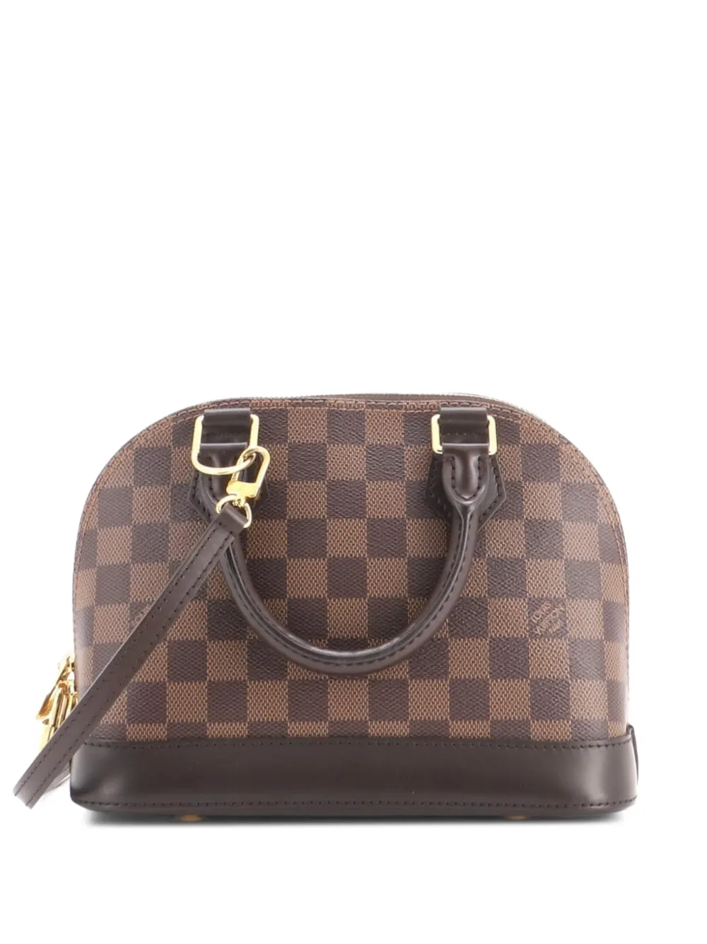 Louis Vuitton Pre-Owned Alma Handbag Damier BB shoulder bag - Marrone
