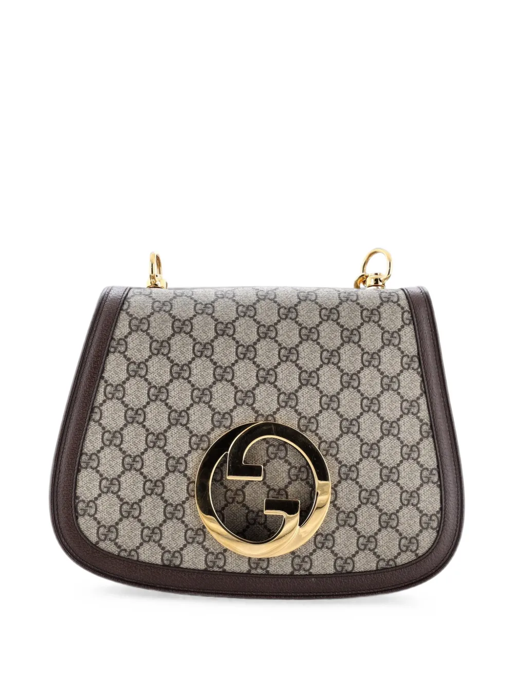 Gucci Pre-Owned Blondie NM Top Handle Bag GG Coated Canvas Medium satchel - Marrone