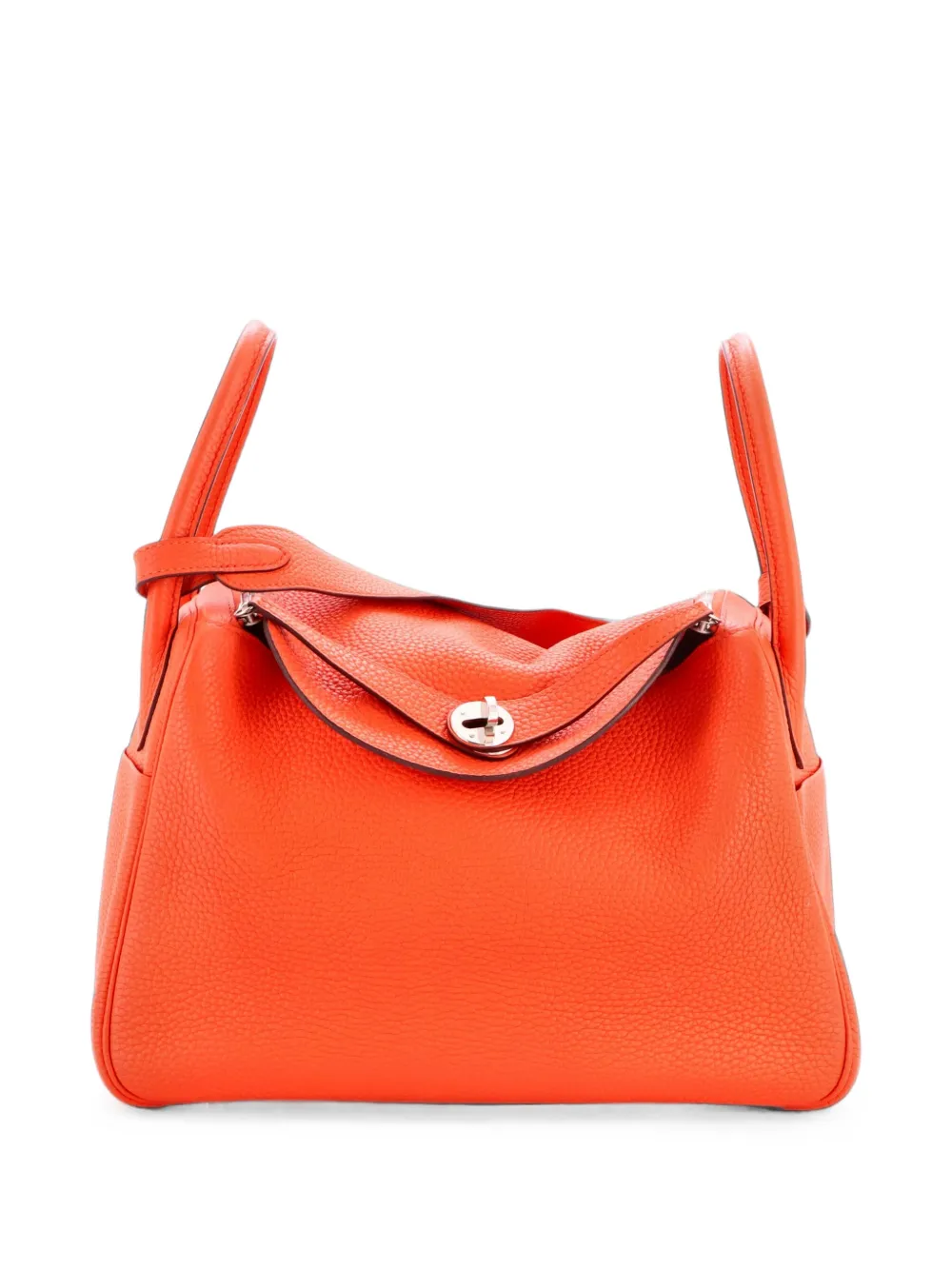Hermès Pre-Owned Lindy Bag Clemence 30 shoulder bag - Arancione