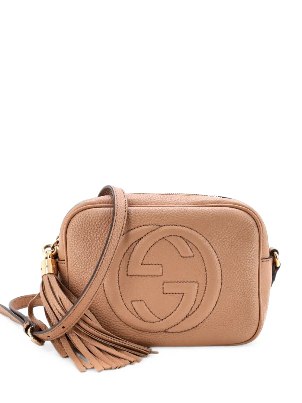 Gucci Pre-Owned Soho Disco Leather Small crossbody bag - Toni neutri