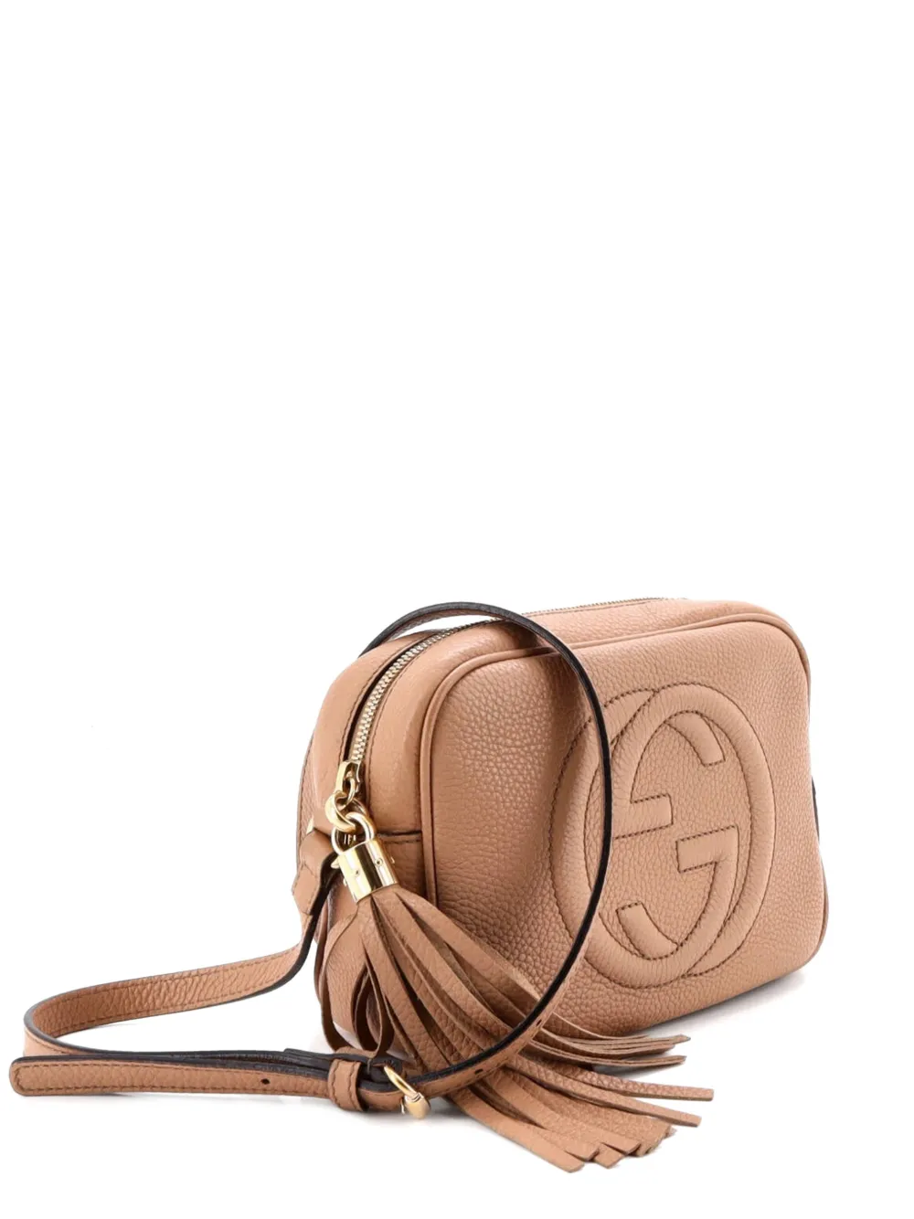Gucci Pre-Owned Soho Disco Leather Small crossbody bag - Toni neutri
