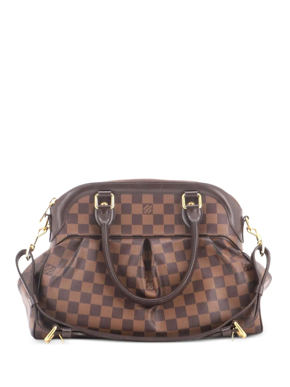 Louis Vuitton Pre-Owned Borsa a mano Trevi PM in tela Damier con tracolla - Marrone