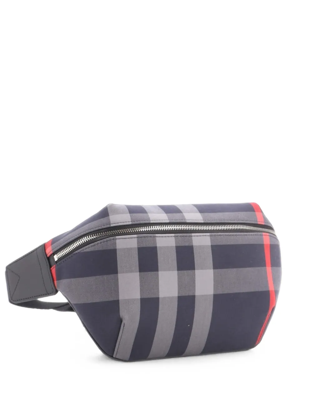 Burberry Pre-Owned Sonny House Check Canvas belt bag - Blu