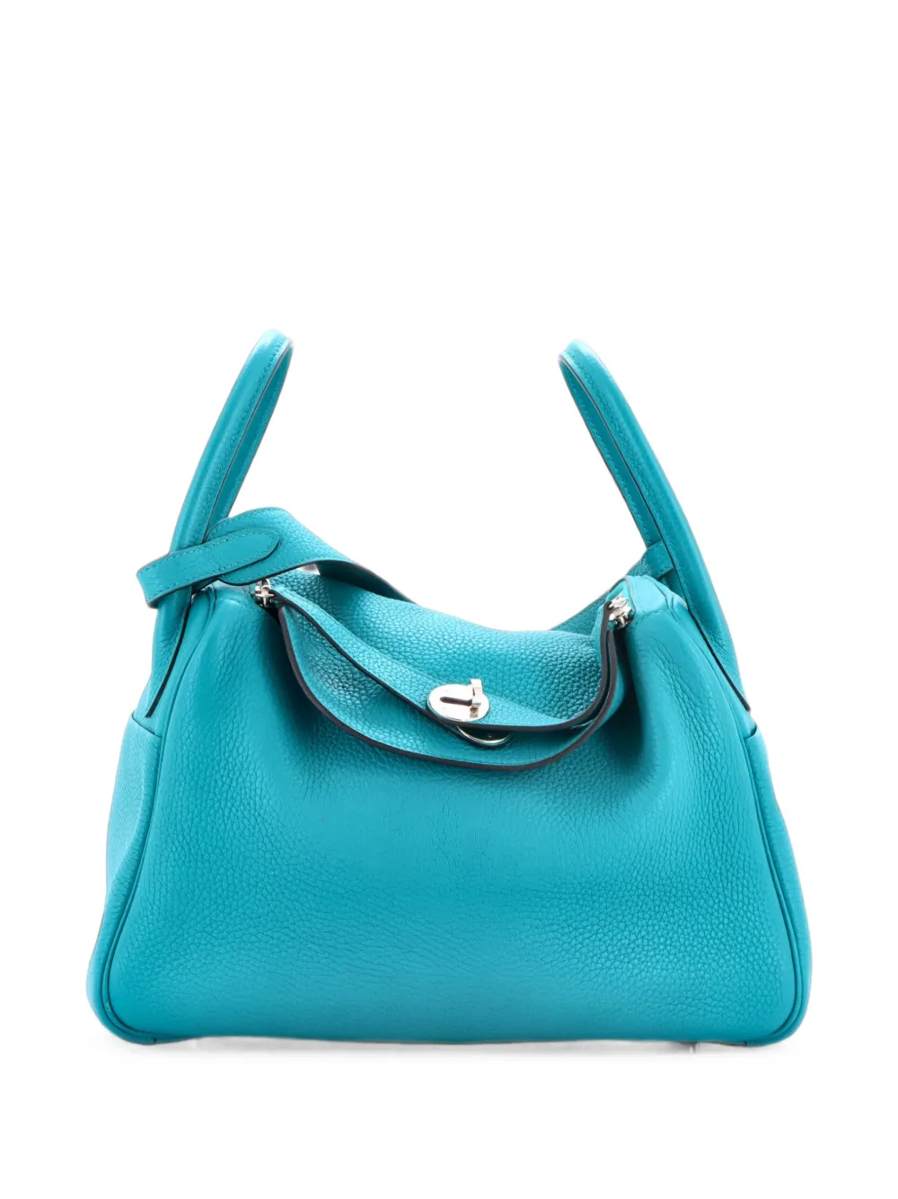 Hermès Pre-Owned Lindy Bag Clemence 30 shoulder bag - Blu