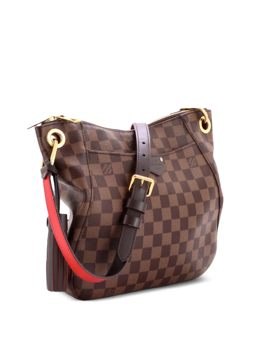 Louis Vuitton Pre-Owned South Bank Besace Damier Umhängetasche - Braun