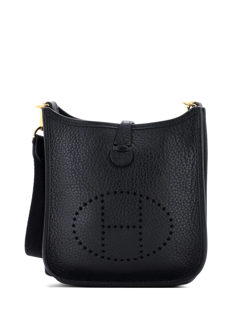 Hermès Pre-Owned Evelyne Bag Gen III Clemence TPM crossbody bag - Schwarz