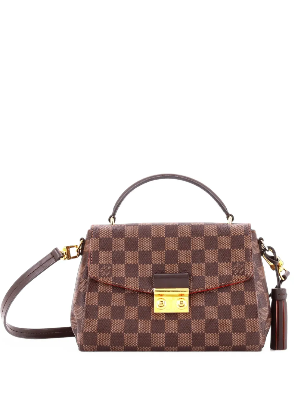 Louis Vuitton Pre-Owned Croisette Handbag Damier crossbody bag - Marrone