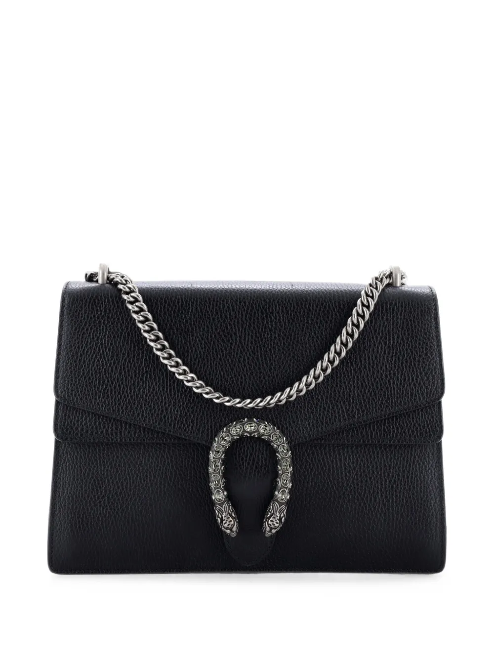 Gucci Pre-Owned Dionysus Bag Leather Medium shoulder bag - Nero