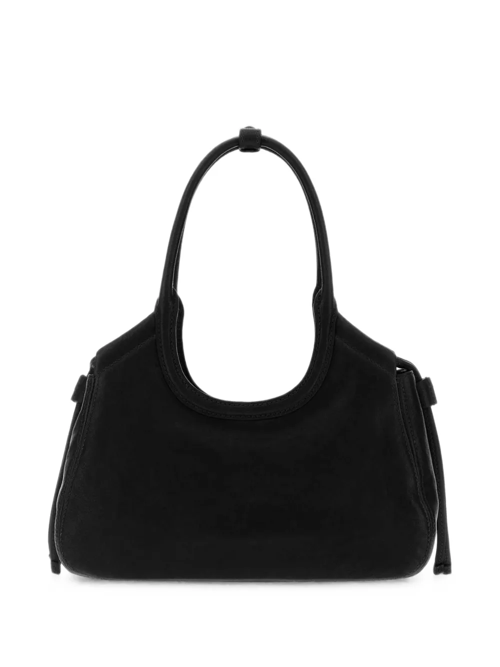 Miu Ivy nappaleren shopper Zwart