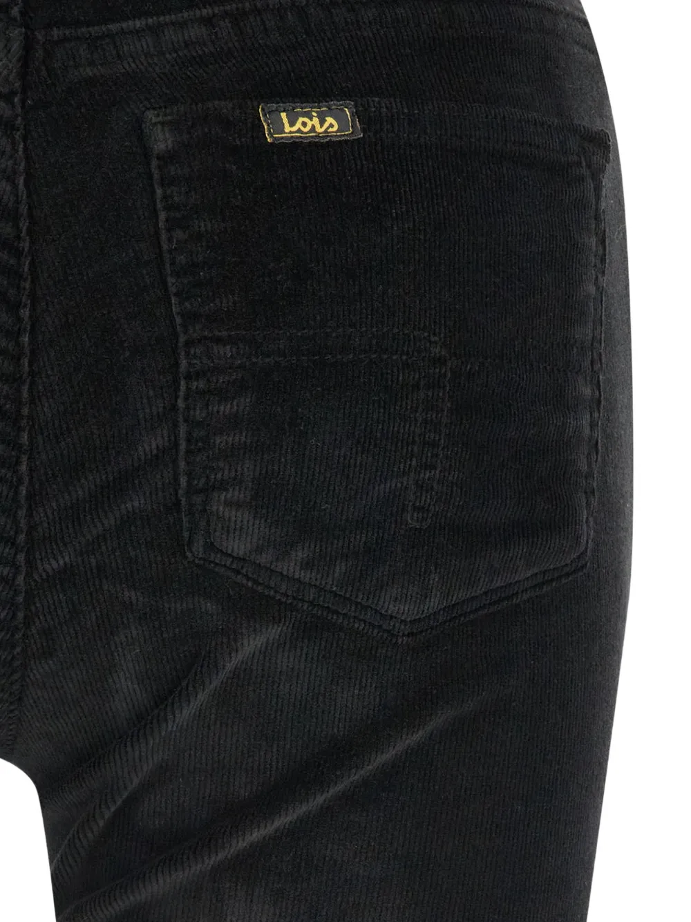 LOIS JEANS Flared broek Zwart