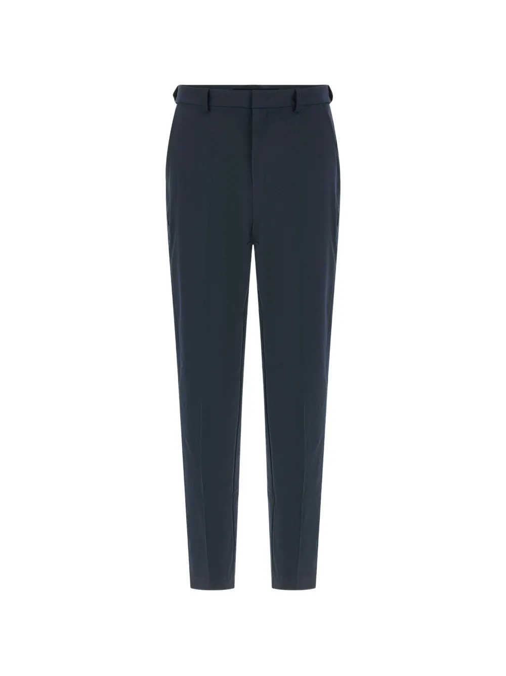 Alphatauri Palas logo-plaque slim-fit trousers - Blu
