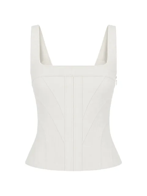 Giovanni Bedin ribbed-knit panelled top