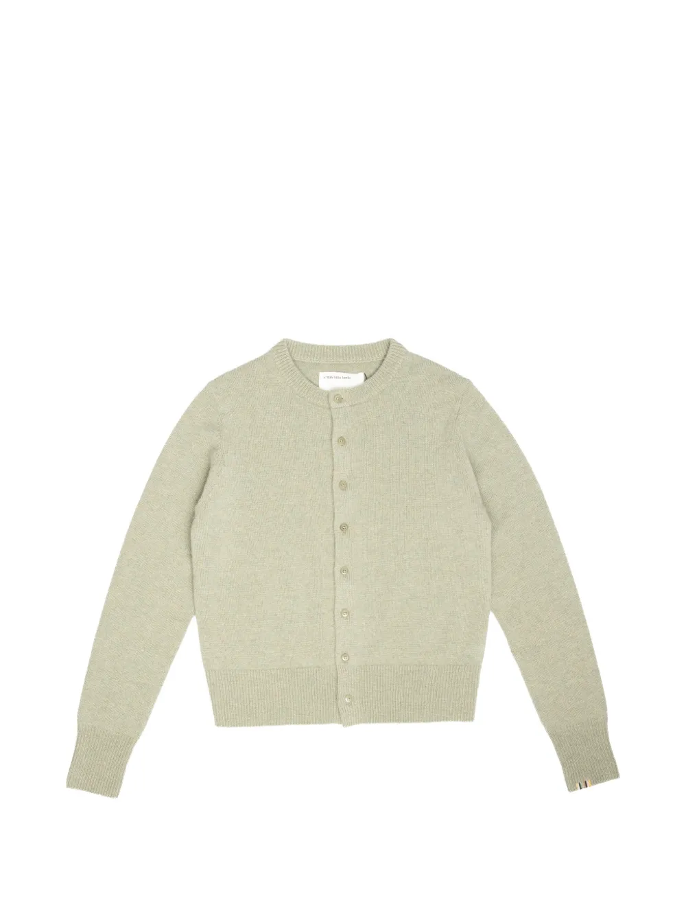extreme cashmere n°435 Little Lamb cardigan - Verde