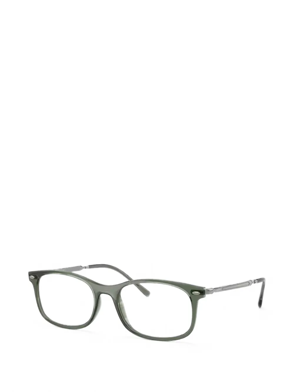 Ray-Ban rectangle-frame glasses Groen