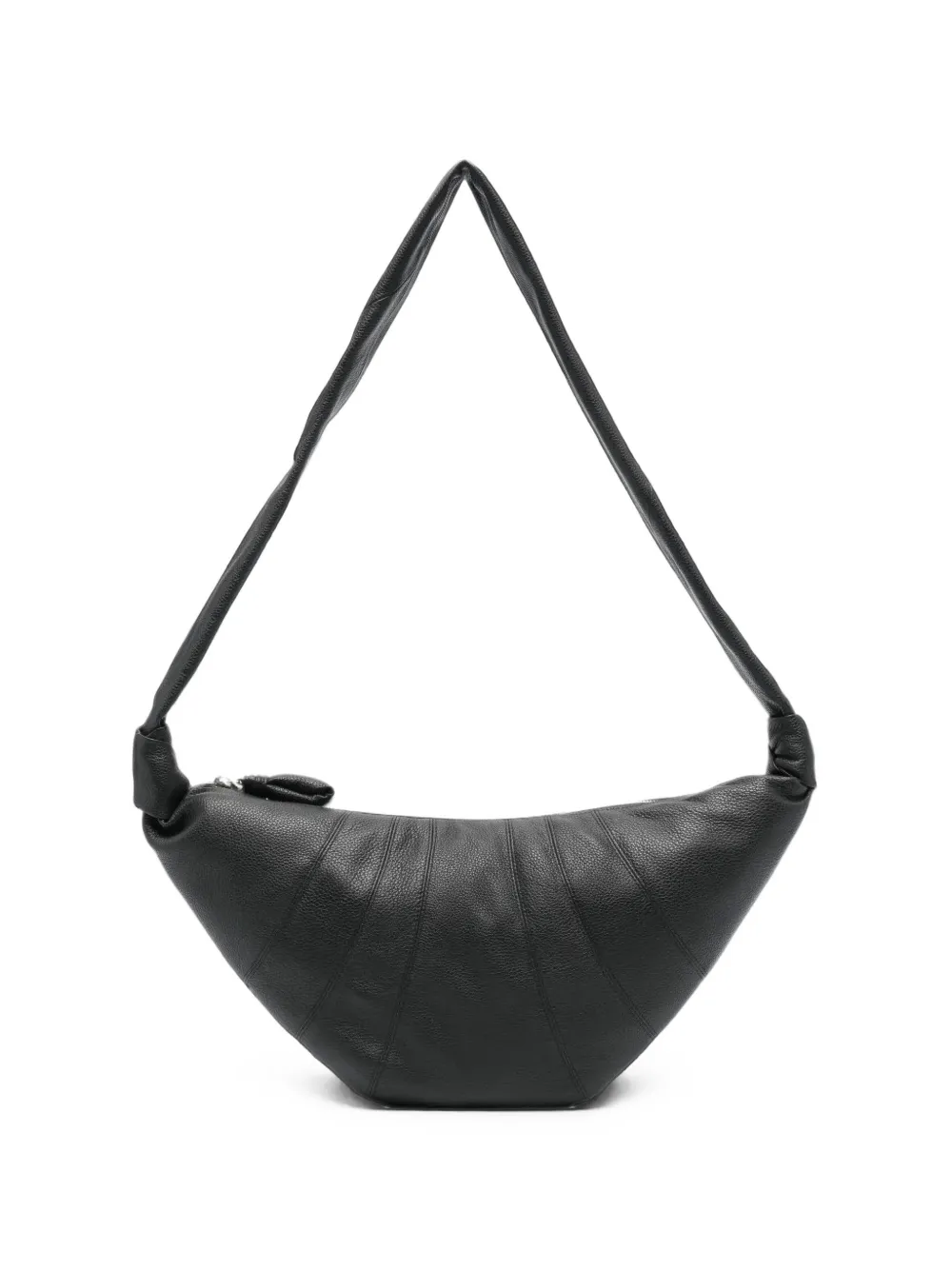 Lemaire Medium Croissant Bag In Leather In Red