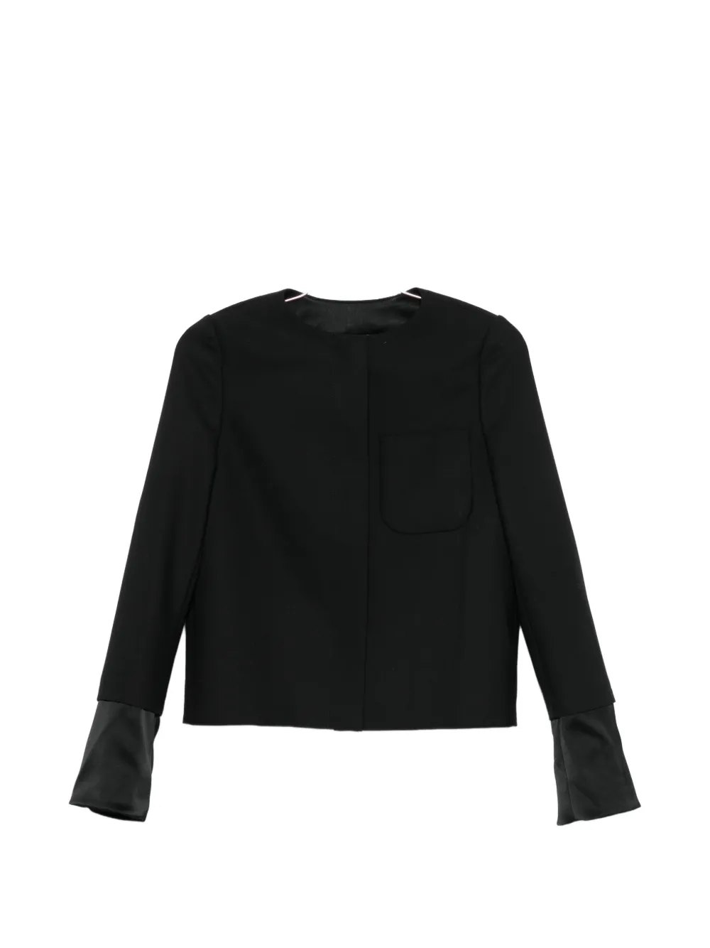 Courrèges fitted jacket - Nero