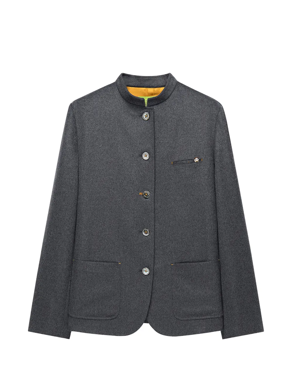 Shanghai Tang Lucky Egg five-button Mandarin-collar jacket