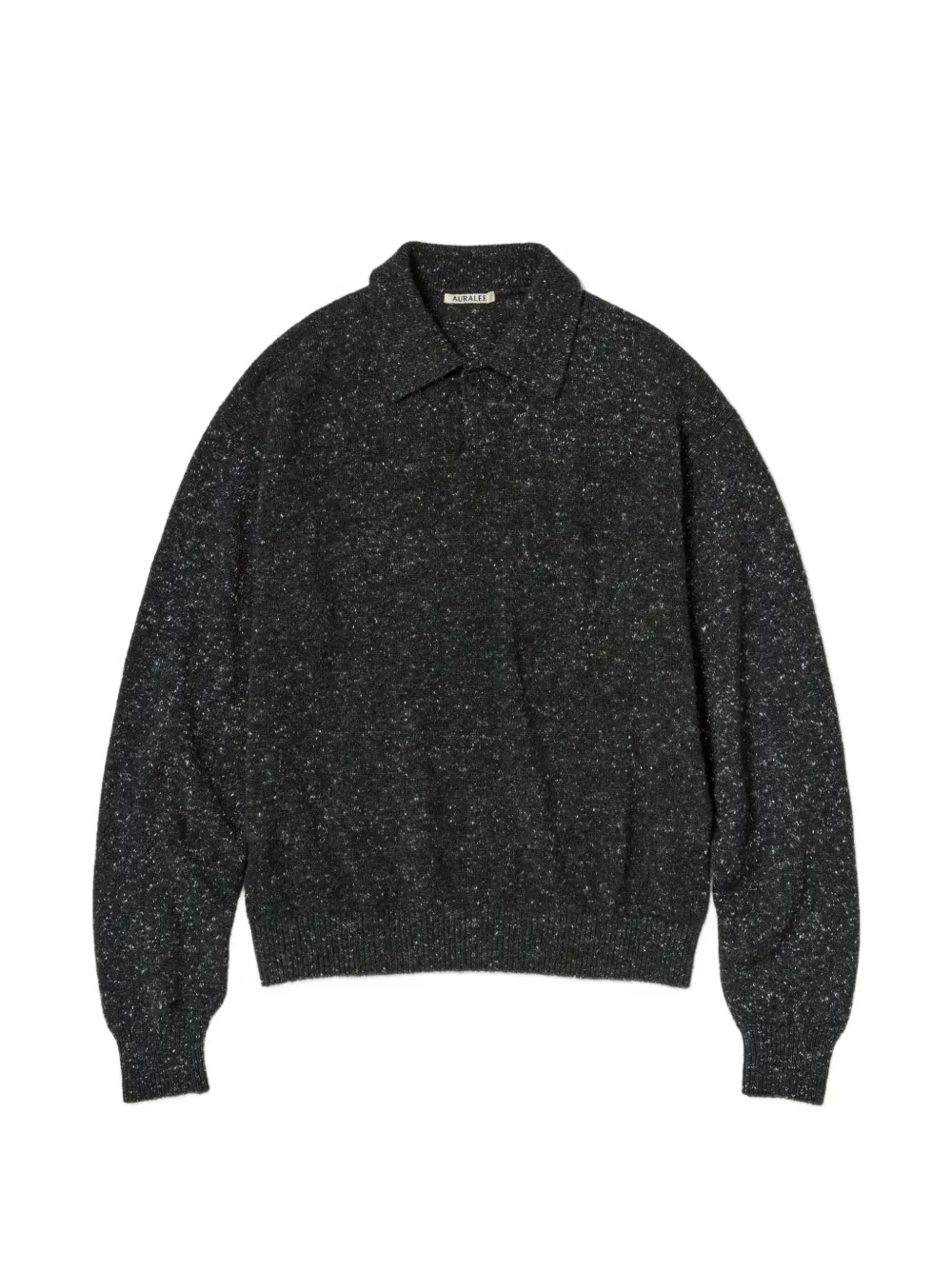 Auralee cashmere nep-knit sweater