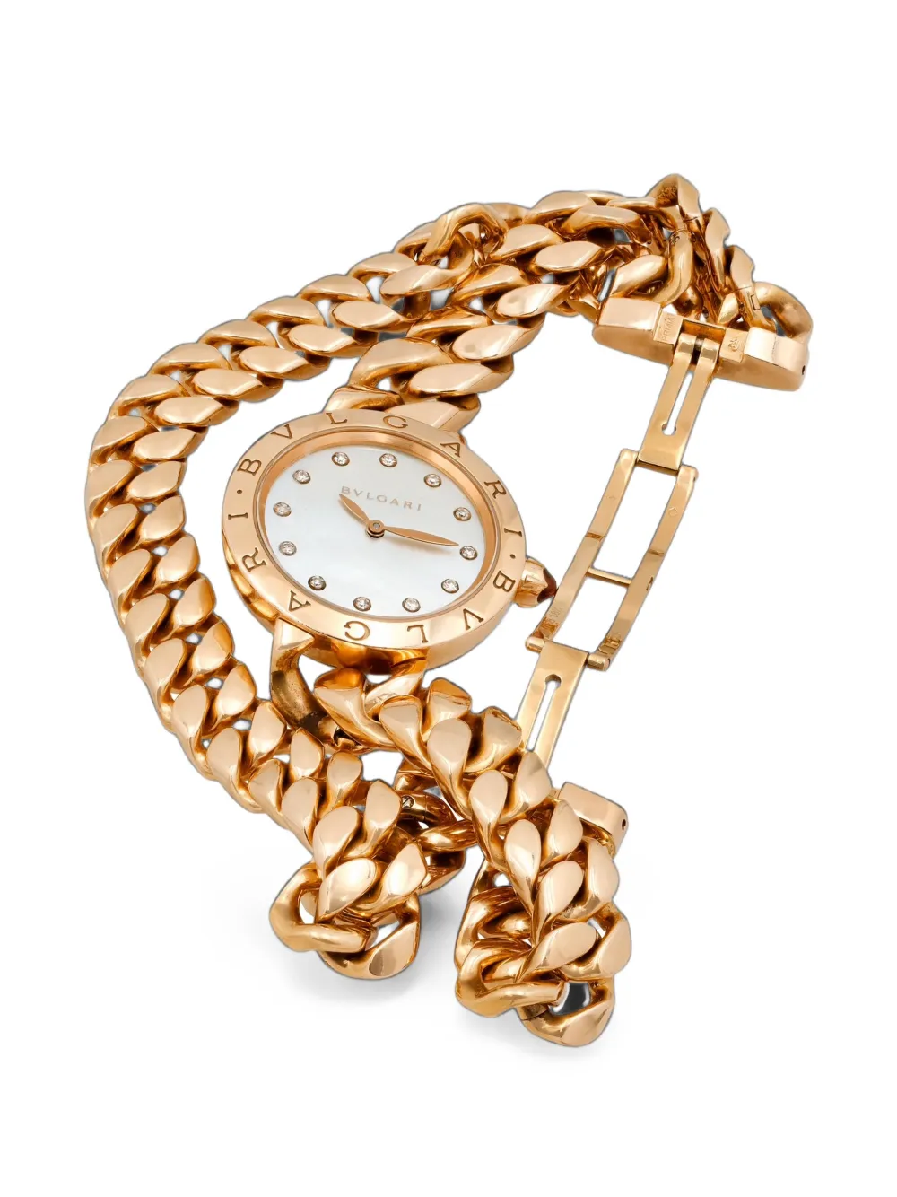 Bvlgari Pre-owned Catene 31mm Watch in White, view 5