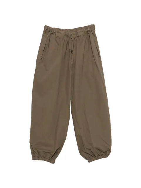 ENTIRE STUDIOS elasticated drawstring-hem trousers