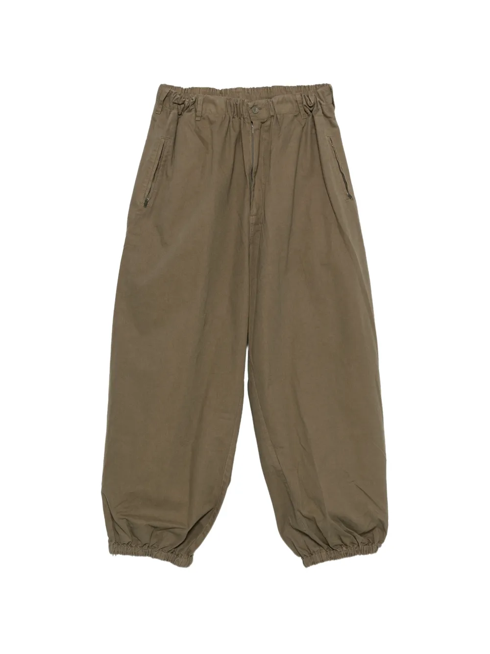 ENTIRE STUDIOS elasticated drawstring-hem trousers