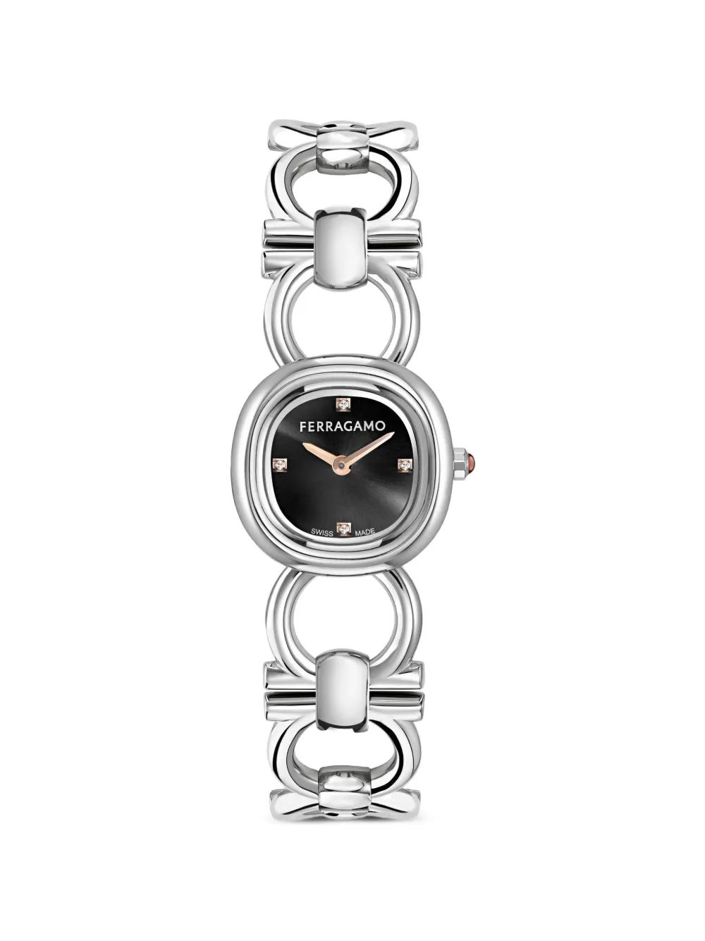 Ferragamo Double Gancini 21mm - Nero