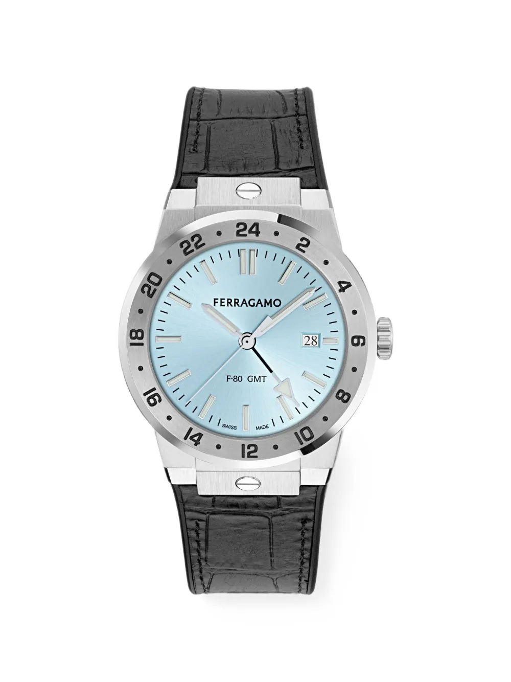 Ferragamo Orologio F-80 GMT 41mm - Blu