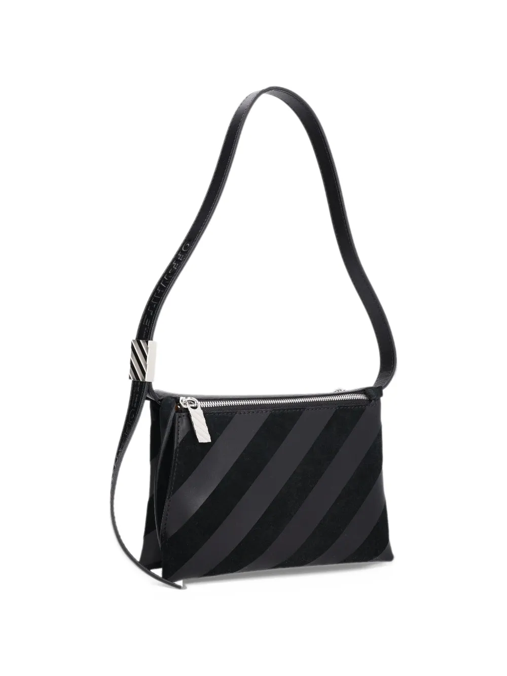 Off-White Sandbag 404 diagonal bag Zwart