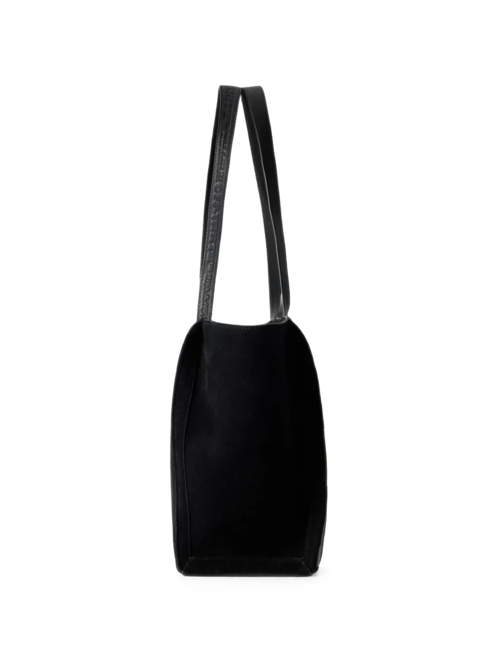 Off-White Sandbag leren shopper Zwart