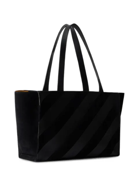 Off-White Sandbag leather tote bag