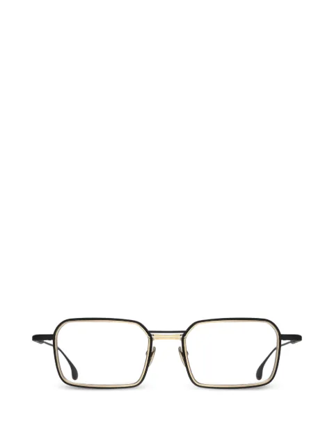 Masunaga Wisteria rectangle-frame glasses