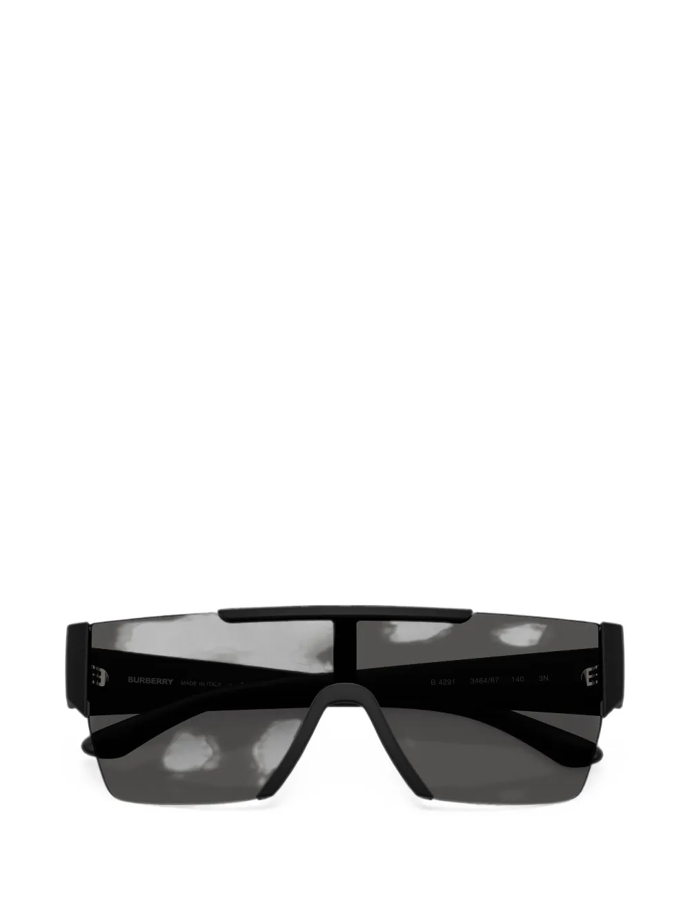 Burberry Eyewear Zonnebril met shield montuur Zwart