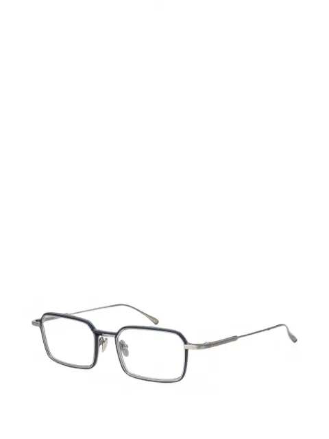 Masunaga Wisteria rectangle-frame glasses
