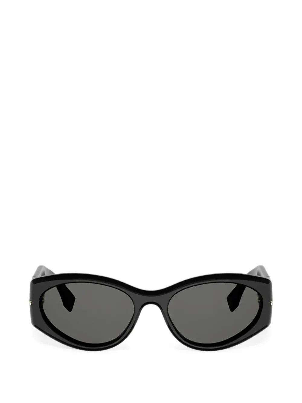 FENDI oval-frame sunglasses - Nero