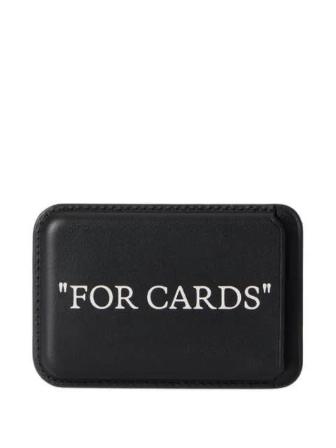 Off-White leather cardholder 
